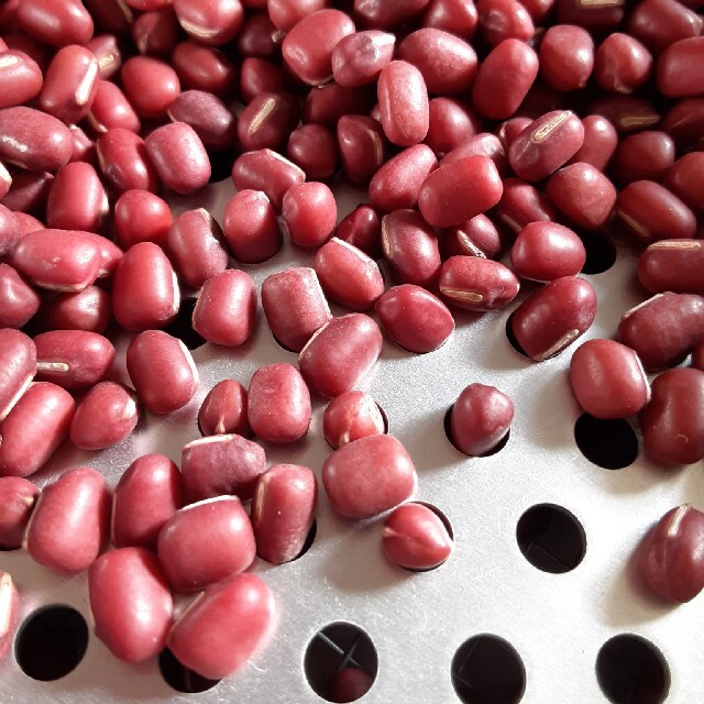 健花のカルシウム効果で、小豆の収量アップ！